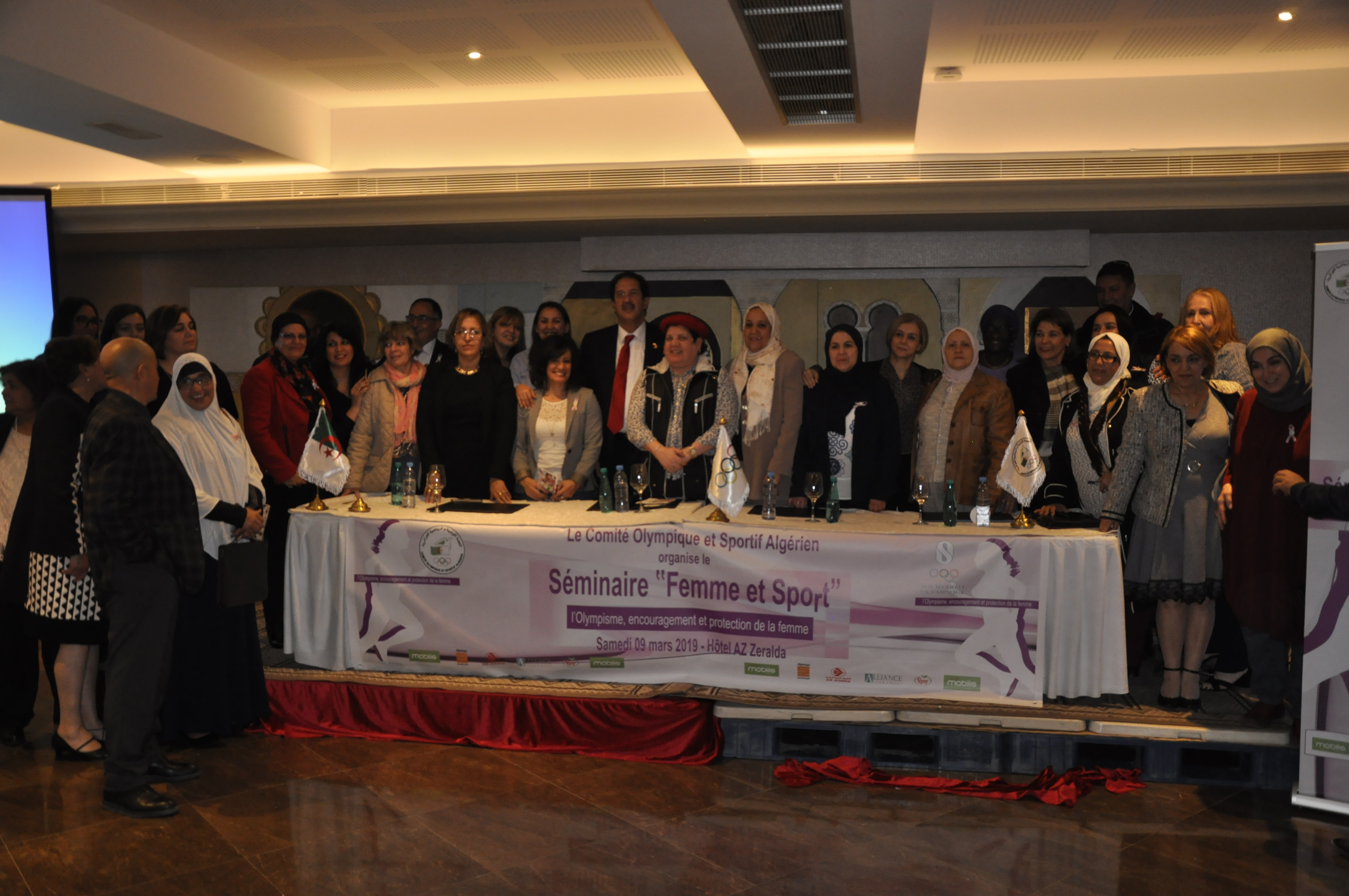 Le COA organise le séminaire femme et sport