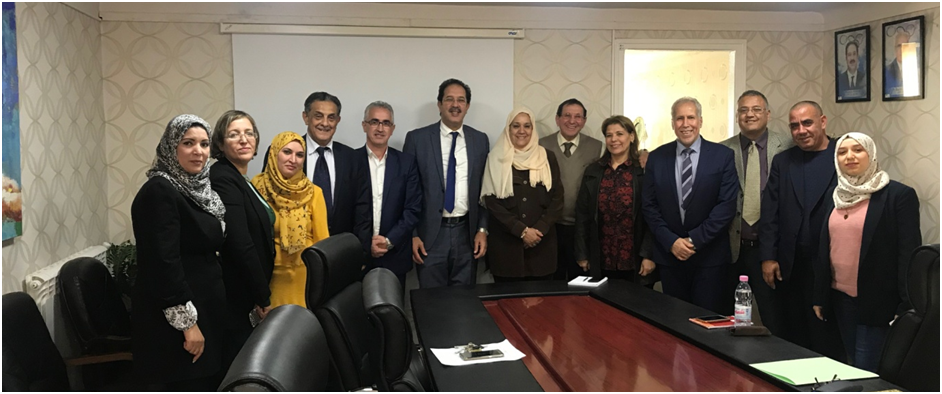 Installation officielle de Mme KHELILI au poste de Directrice des sports au COA