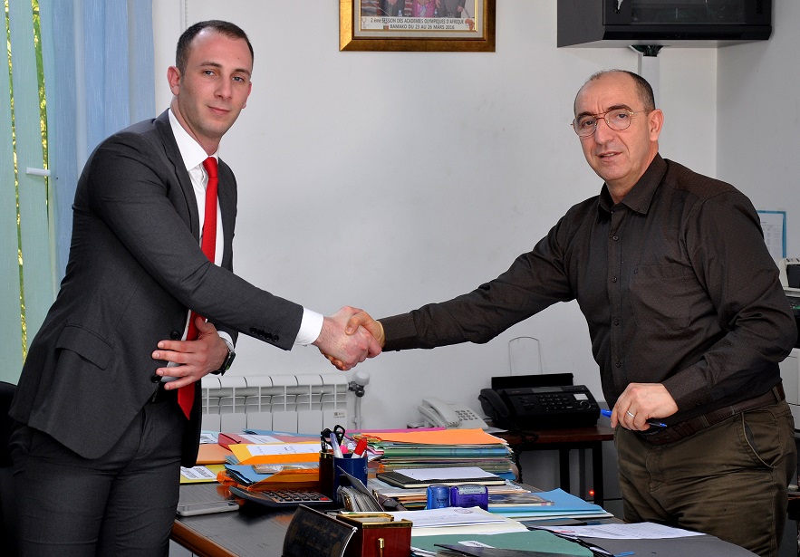 Installation du nouveau Directeur de l’académie Olympique algérienne