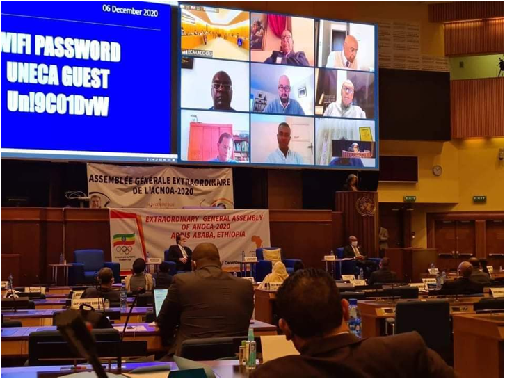 Le COA prend part aux travaux de l’Assemblée Générale Extraordinaire de l’ACNOA à Addis Abeba