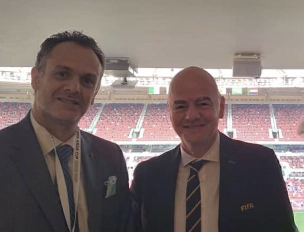 Rencontre HAMMAD-INFANTINO à Doha
