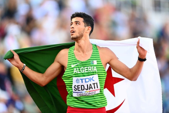 Mondiaux d’athlétisme : l’Algérien Djamel Sedjati en argent