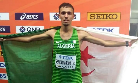 Athlétisme/Mondiaux U20: médaille d’argent pour Ismaïl Benhammouda