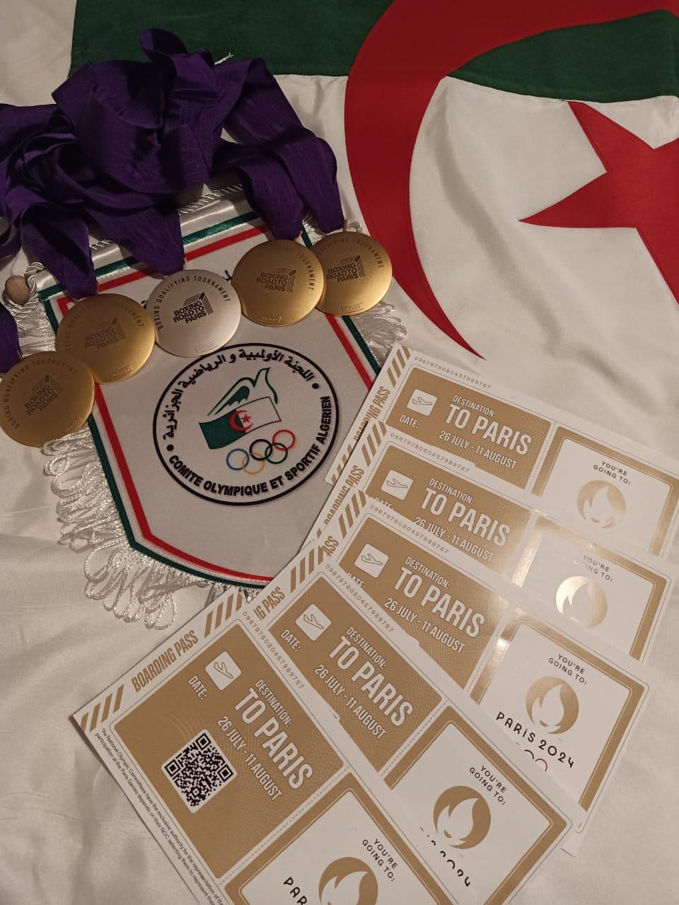 Boxe/Tournoi pré-olympique: l’Algérie 1ère au classement général